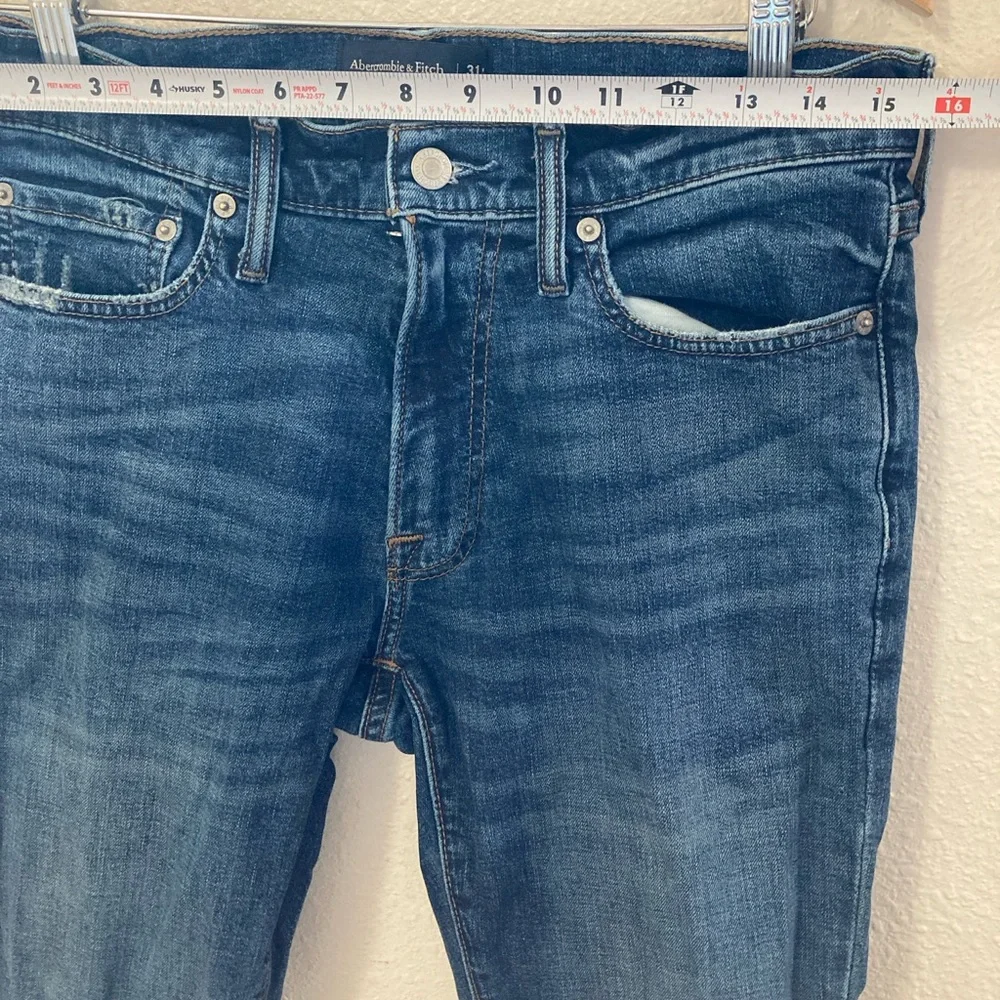 Abercrombie & Fitch Women’s Jeans Signature Strech Skinny 31w 32L - Picture 9 of 16